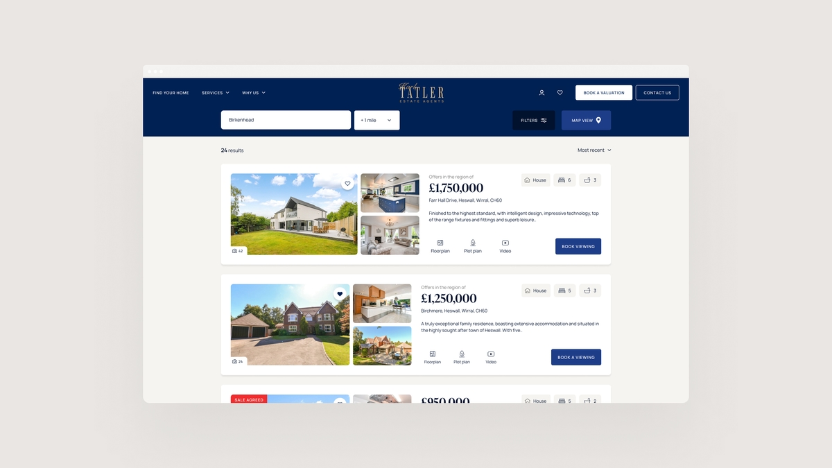 Karl Tatler Headless Property Website Adaptable